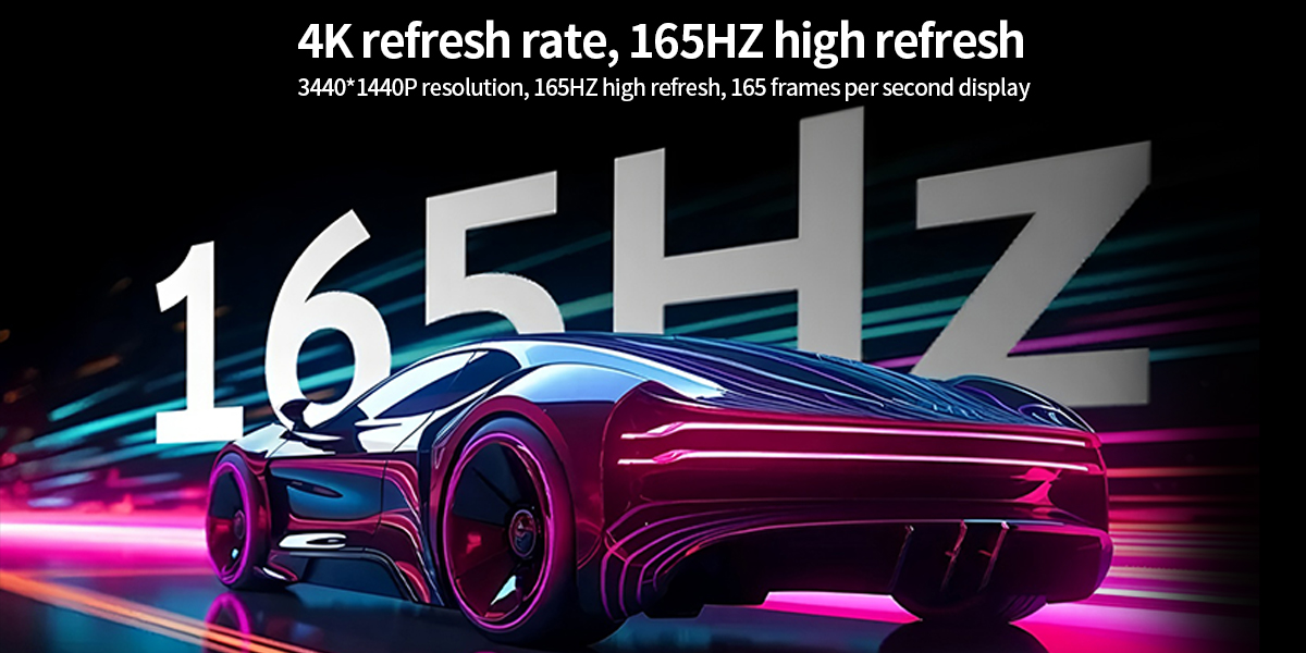 34" 4K 165Hz Desktop Monitor with Liftable Stand