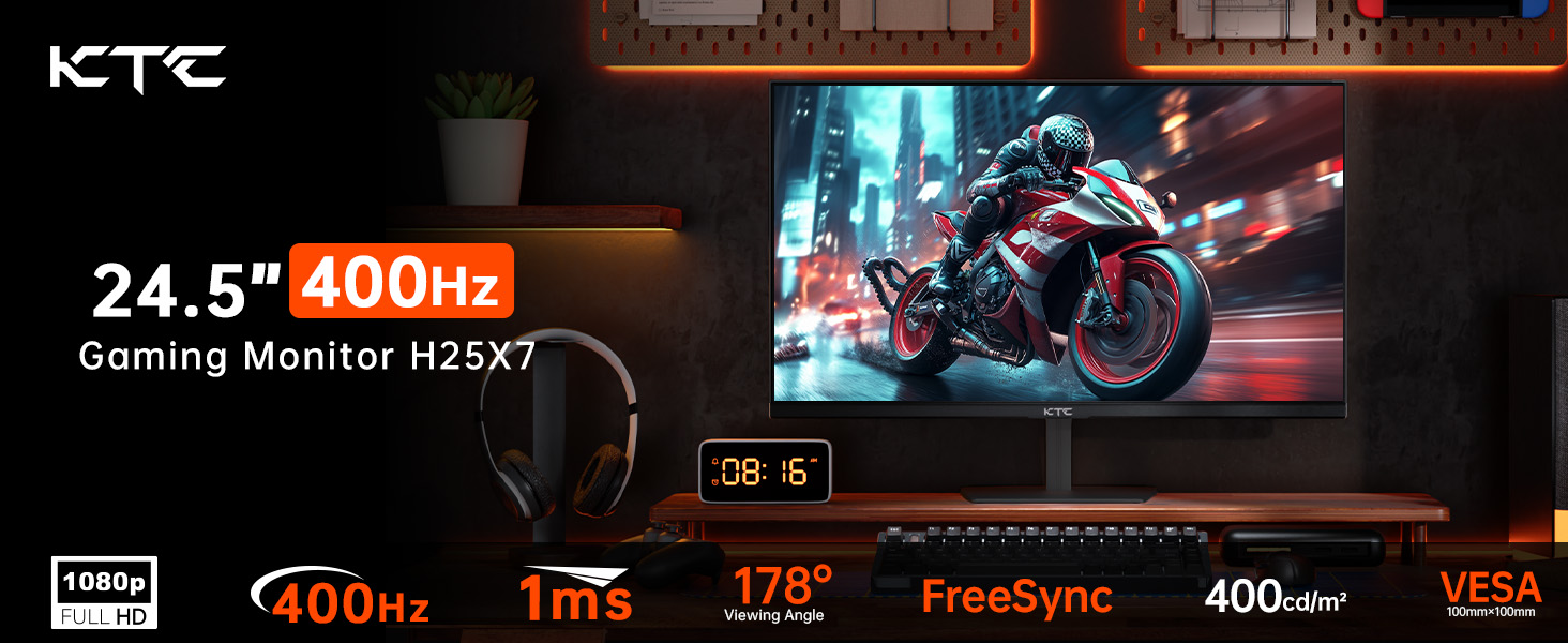 24.5"400Hz Gaming Monitor H25X7