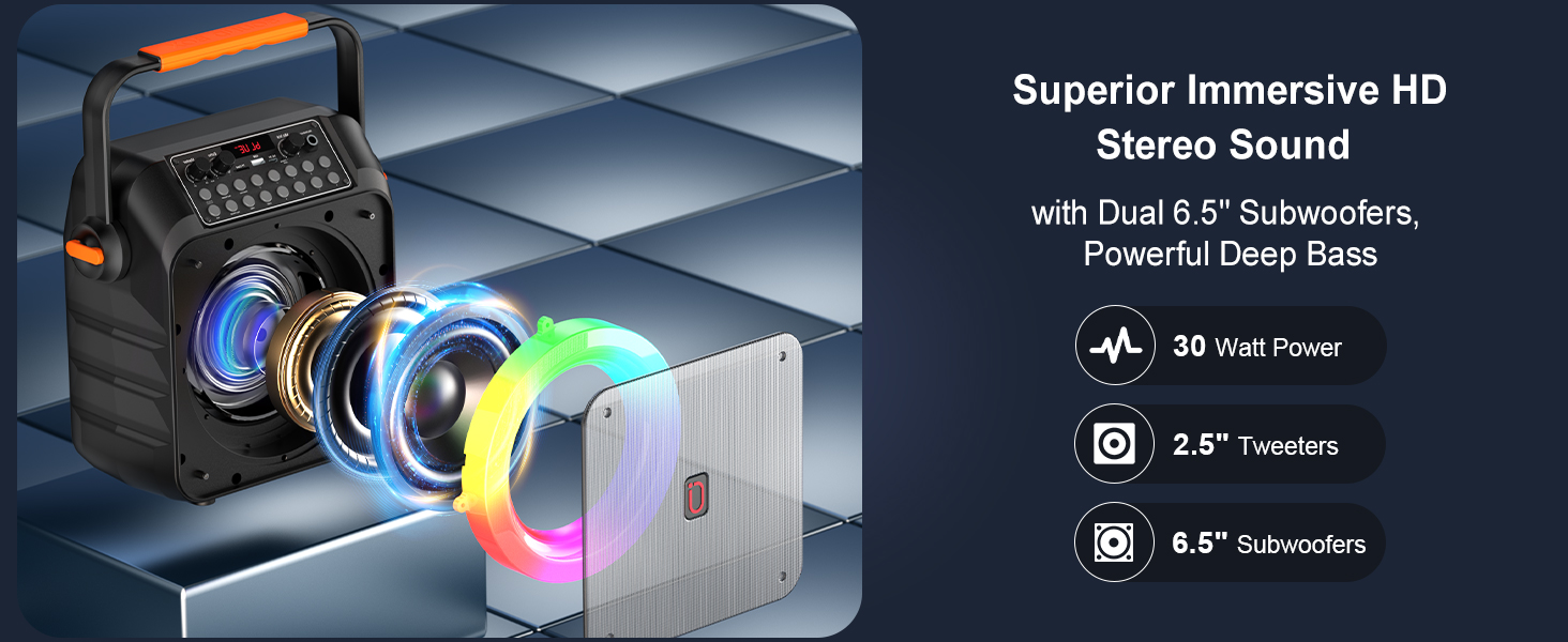 Superior Immersive HD Stereo Sound