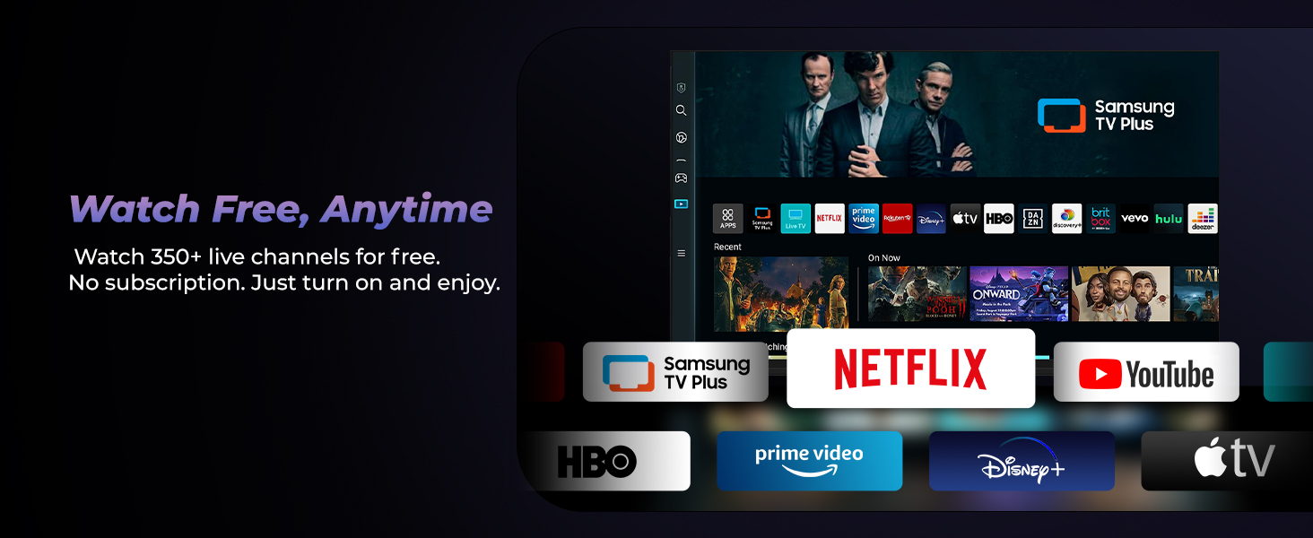 Watch Free, Anytime