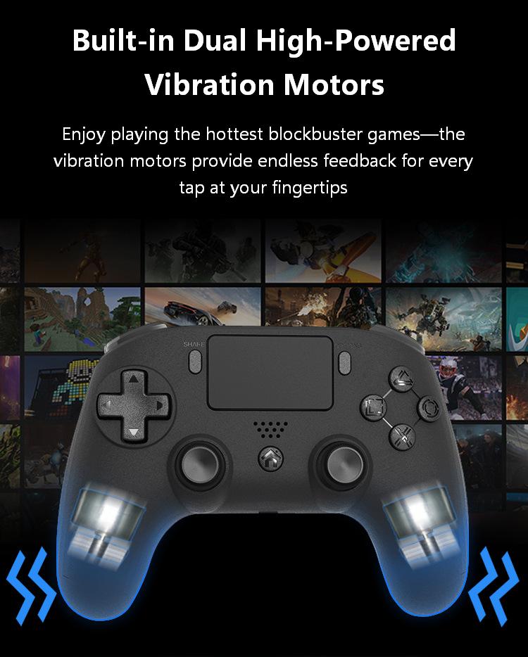 Built-in Dual High-Powered Vibration Motors