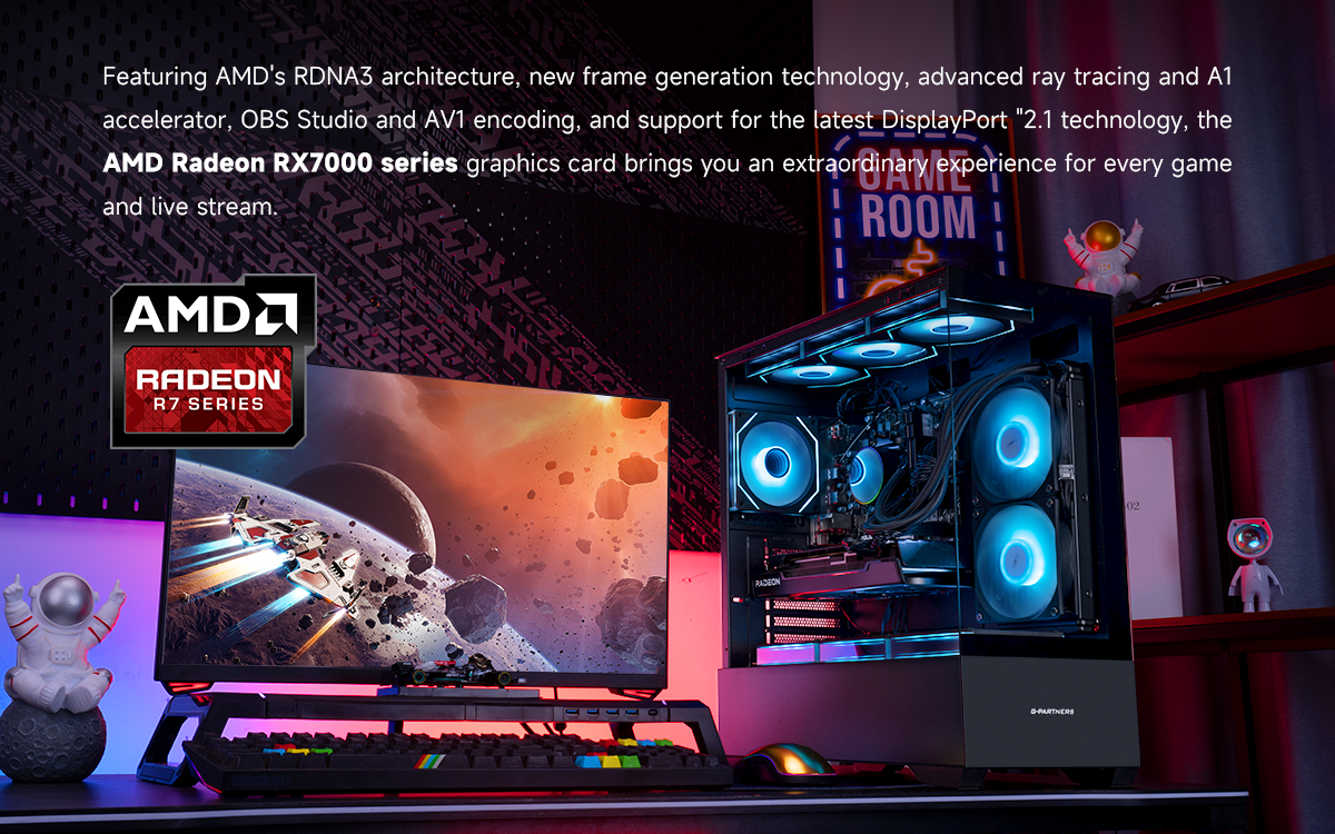 GAMING DESKTOP PC 9900X 7900XTX