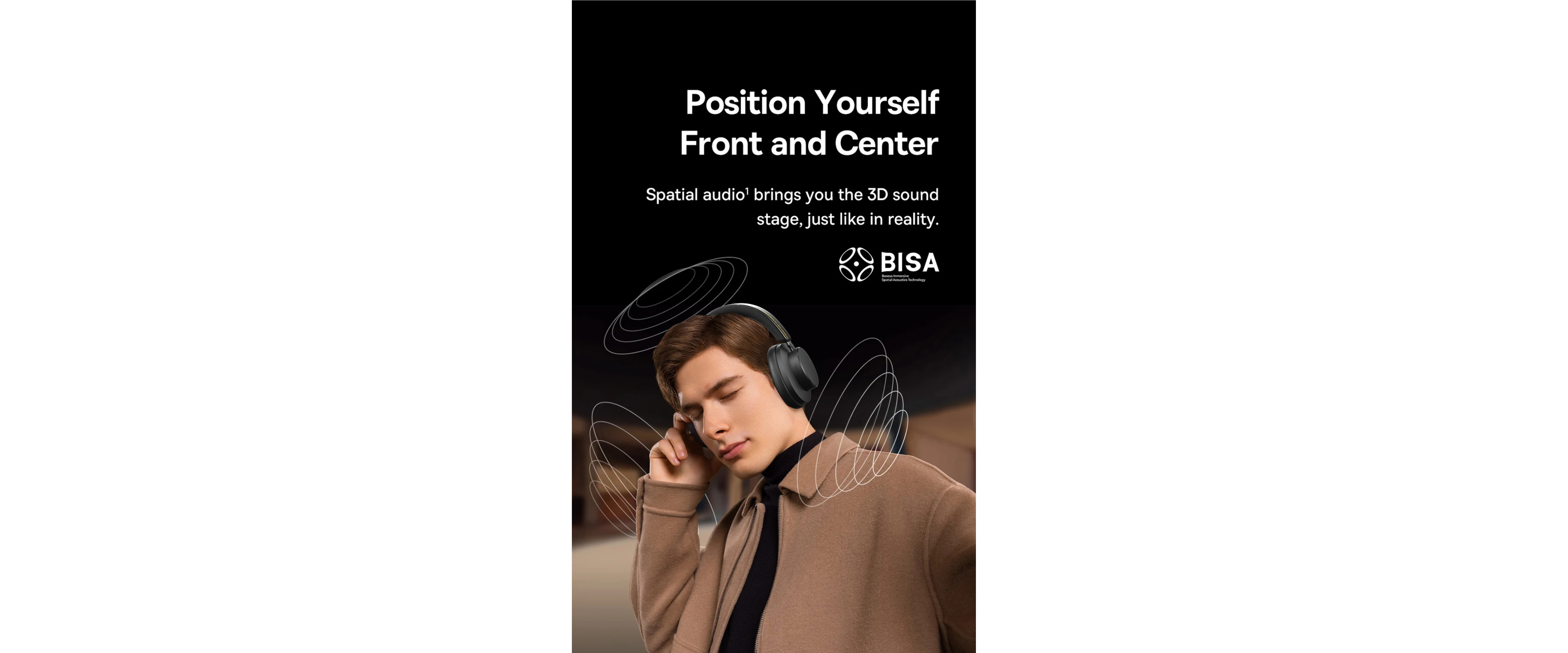 EACH ANC500 | BISA spatial audio, immersive 3D sound
