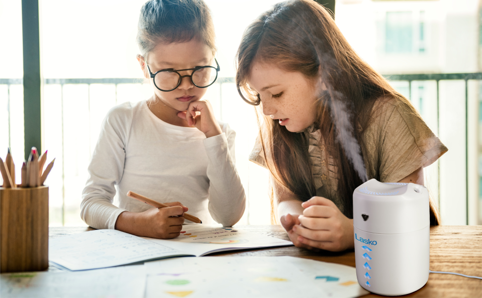 Lasko UH150 Ultrasonic Personal Cool Mist Humidifier with Nightlight