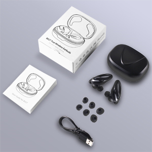 Box List Bluetooth earbud*2 Charging case*1 Manual*1 USB-C charging cable*1 S/M/L size ear caps (M s