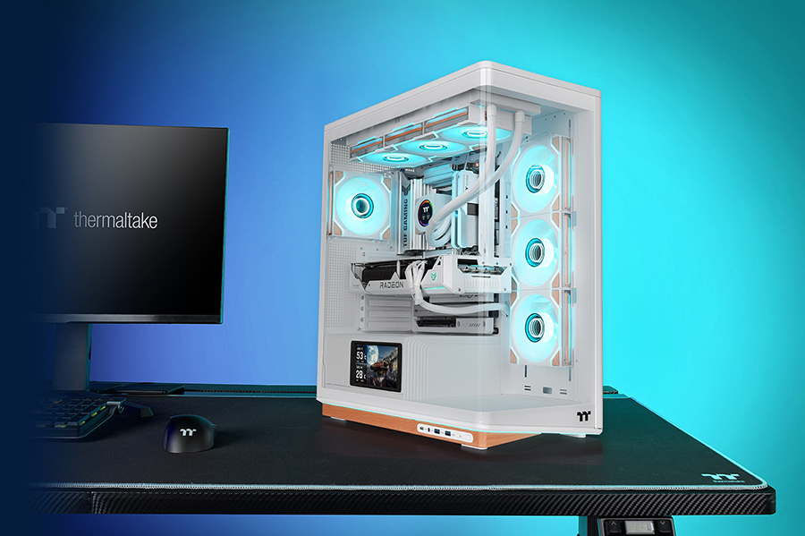 Thermaltake Stage 500 TG ARGB Mid Tower Chassis - Snow