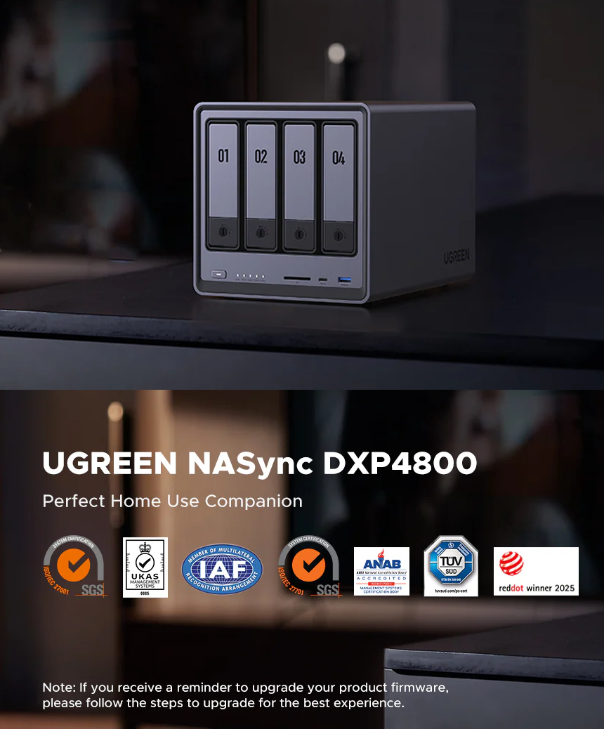UGREEN NASync DXP4800 NAS