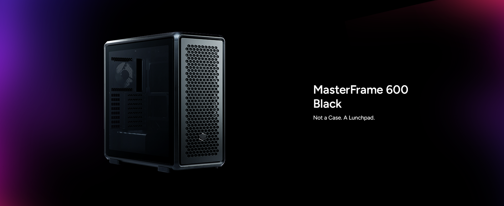 Cooler Master MasterFrame 600 Black ATX Mid-Tower PC Case
