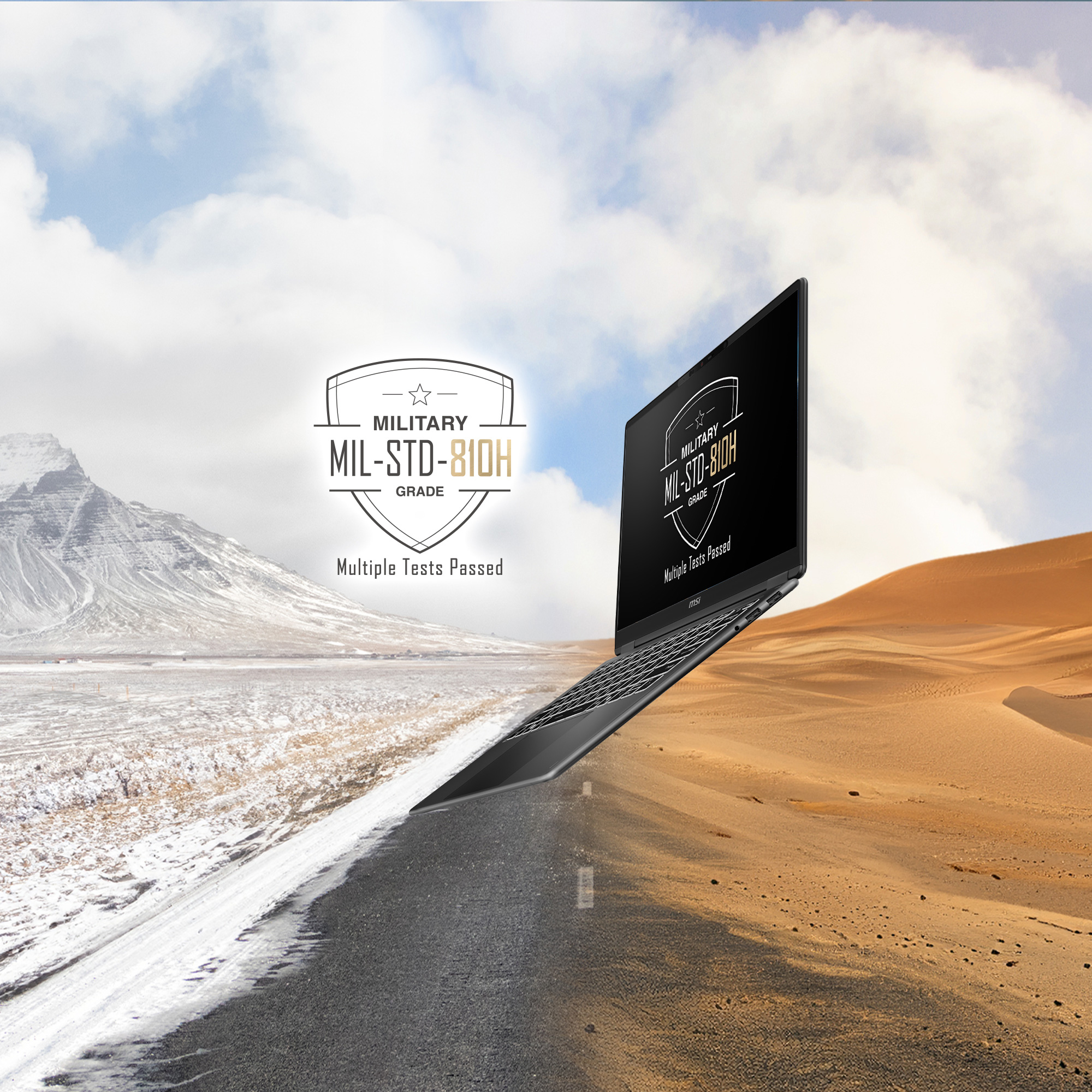 MSI Prestige 16 Flip AI+ C3M Touchscreen Laptop