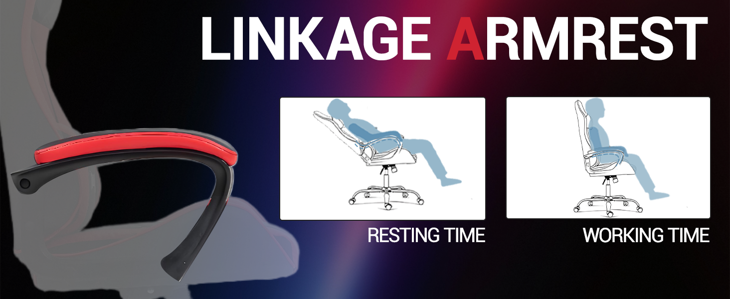 linkage armrest
