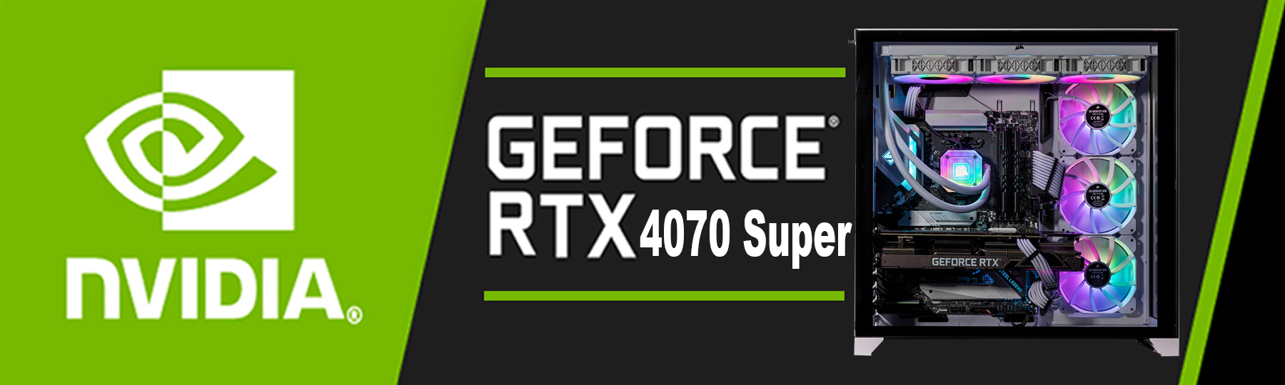 GeForce RTX 4070 SUPER 12GB, 12GB GDDR6X PCIe 4.0 DLSS3