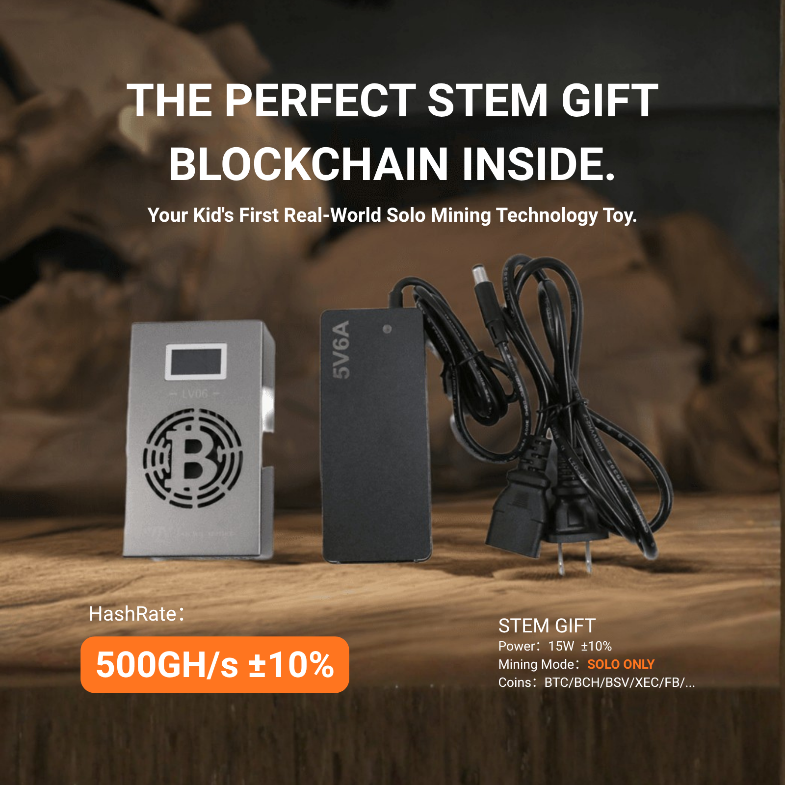 Luckyminer LV06 Desktop Solo Miner