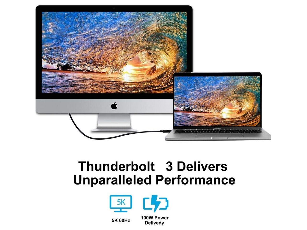 thunderbolt3 cable 3ft