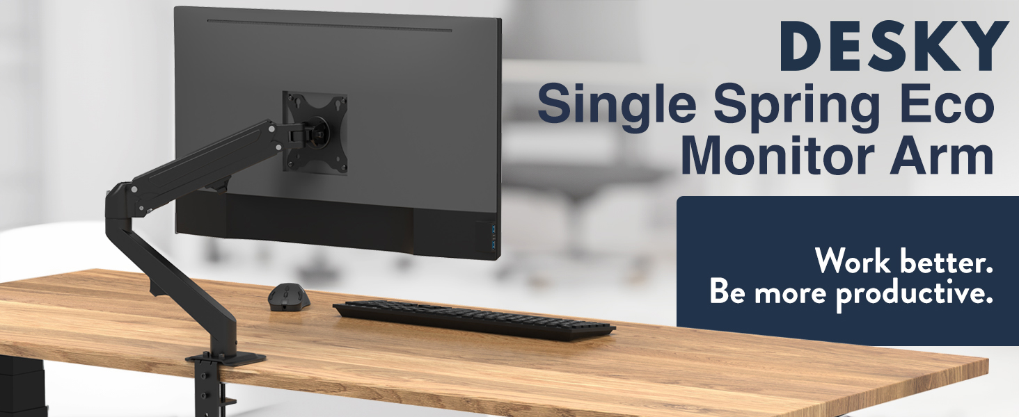 Single Spring Eco Monitor Arm
