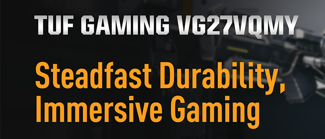 ASUS TUF Gaming VG27VQMY Curved Gaming Monitor