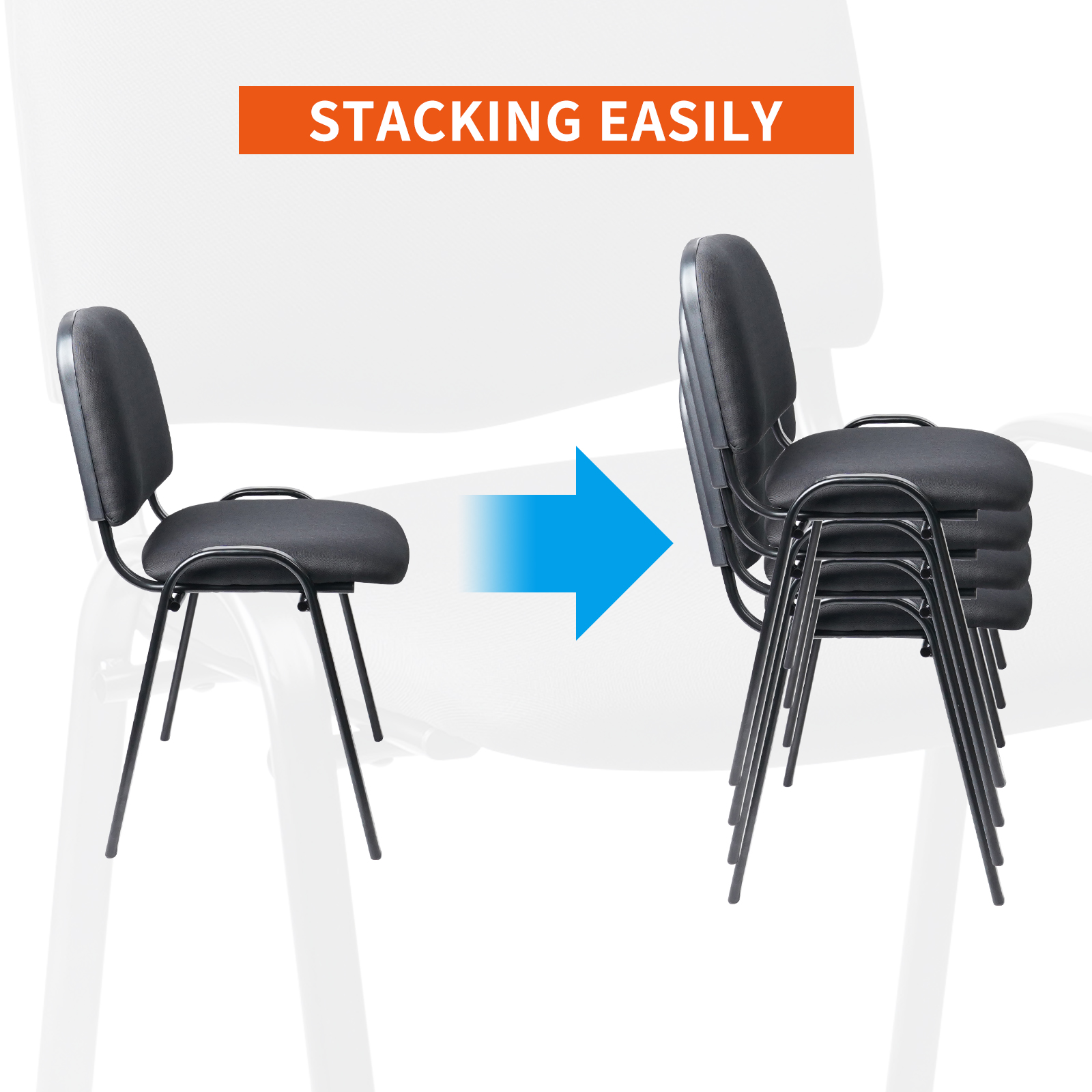 A Stackable Waiting Room Chairs