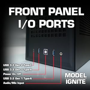 Front Panel I/O Ports