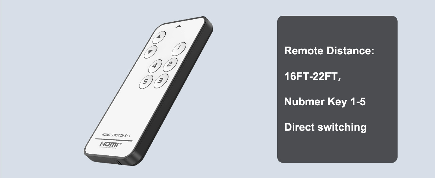 hdmi splitter with IR remote