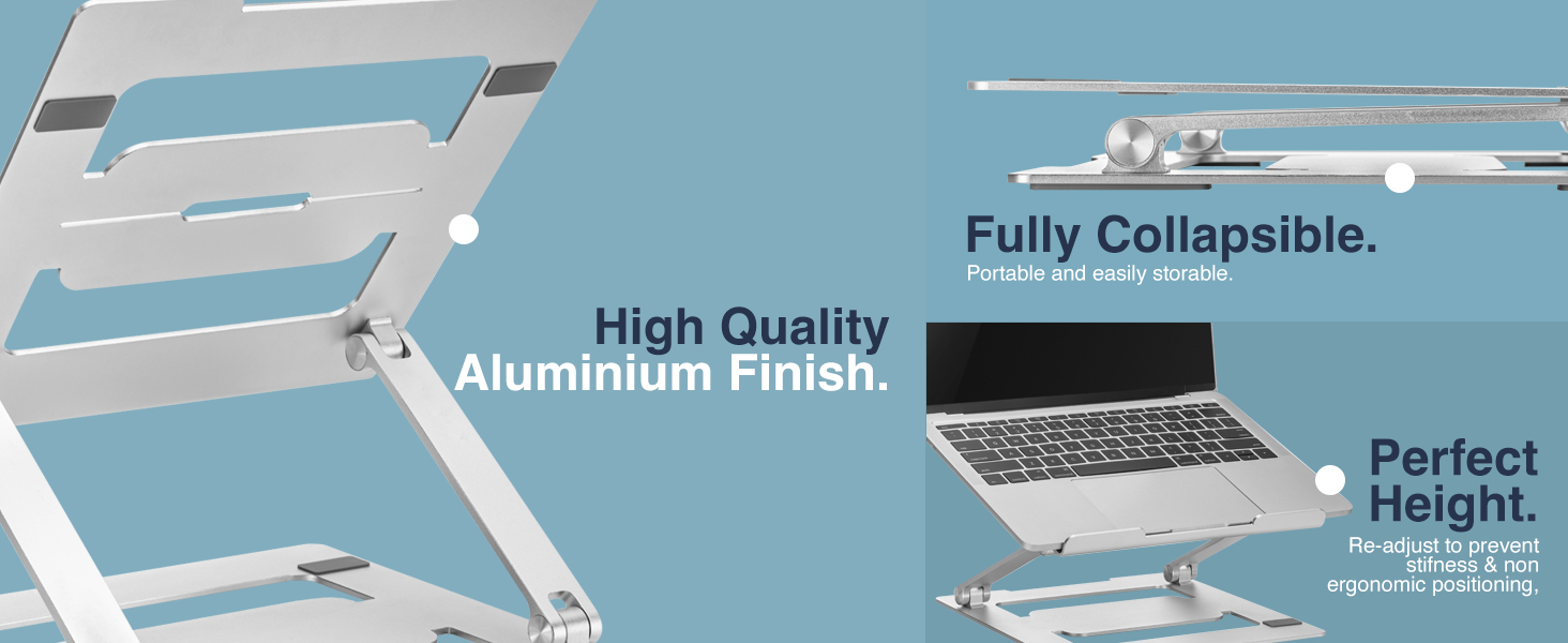 Desky Adjustable Laptop Stand Riser