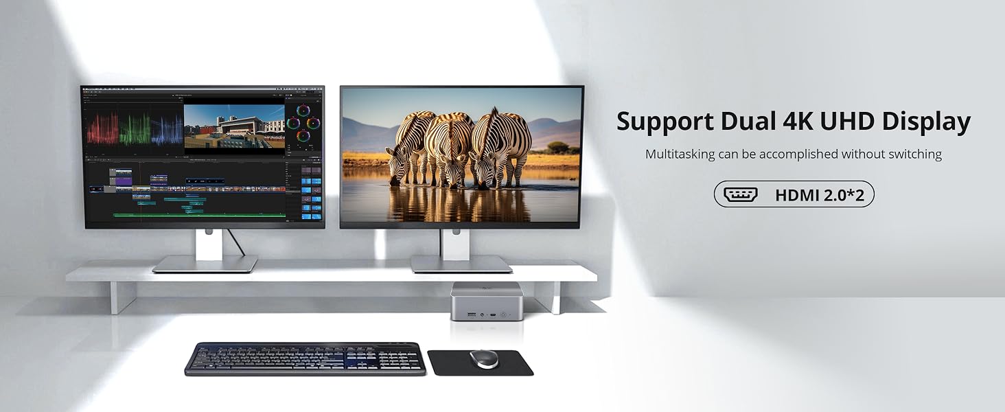 Dual HDMI Ports