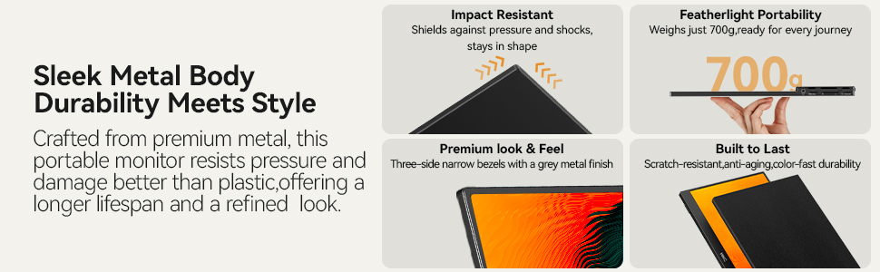 HKC V16 Portable Computer Monitor