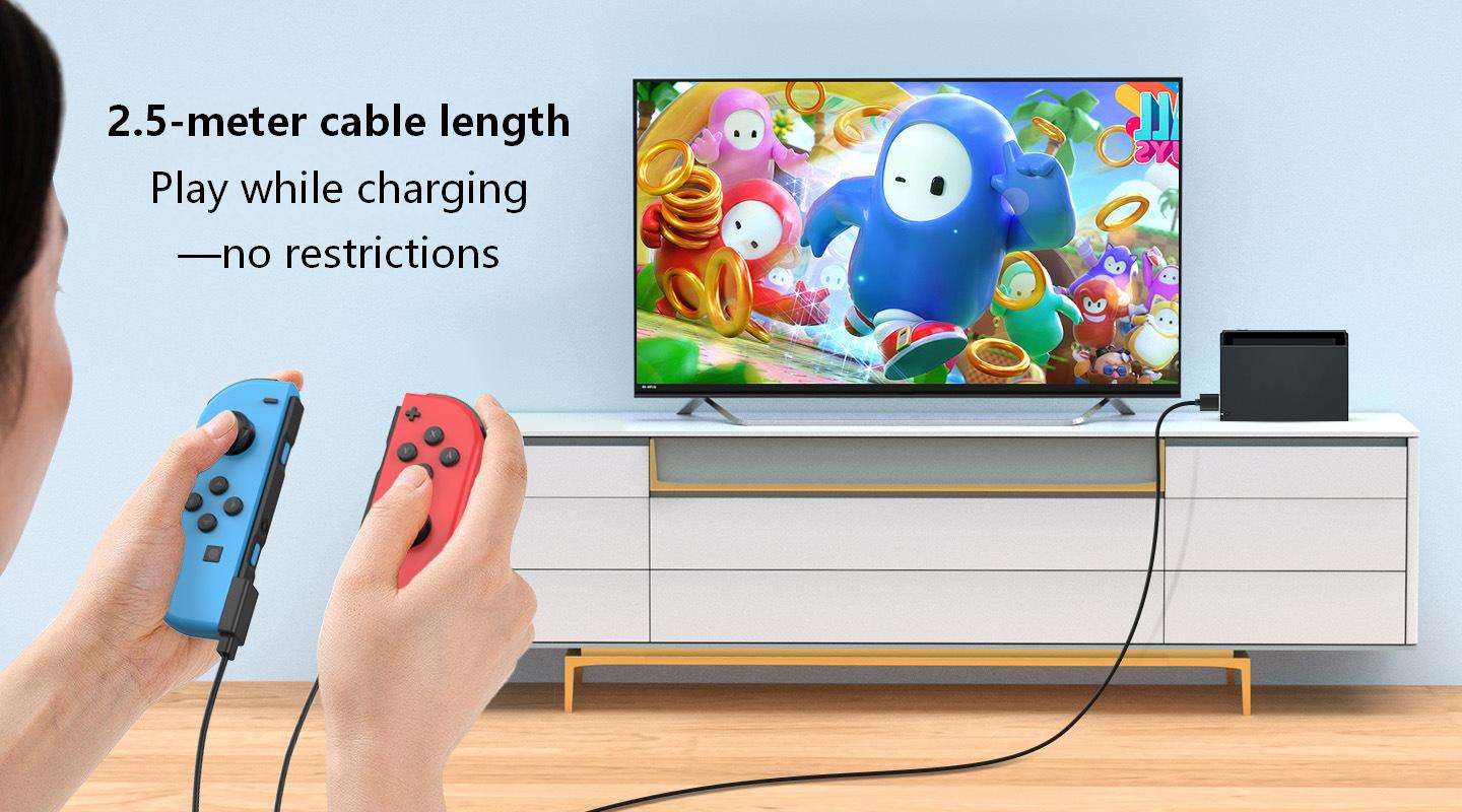 2.5-meter cable length