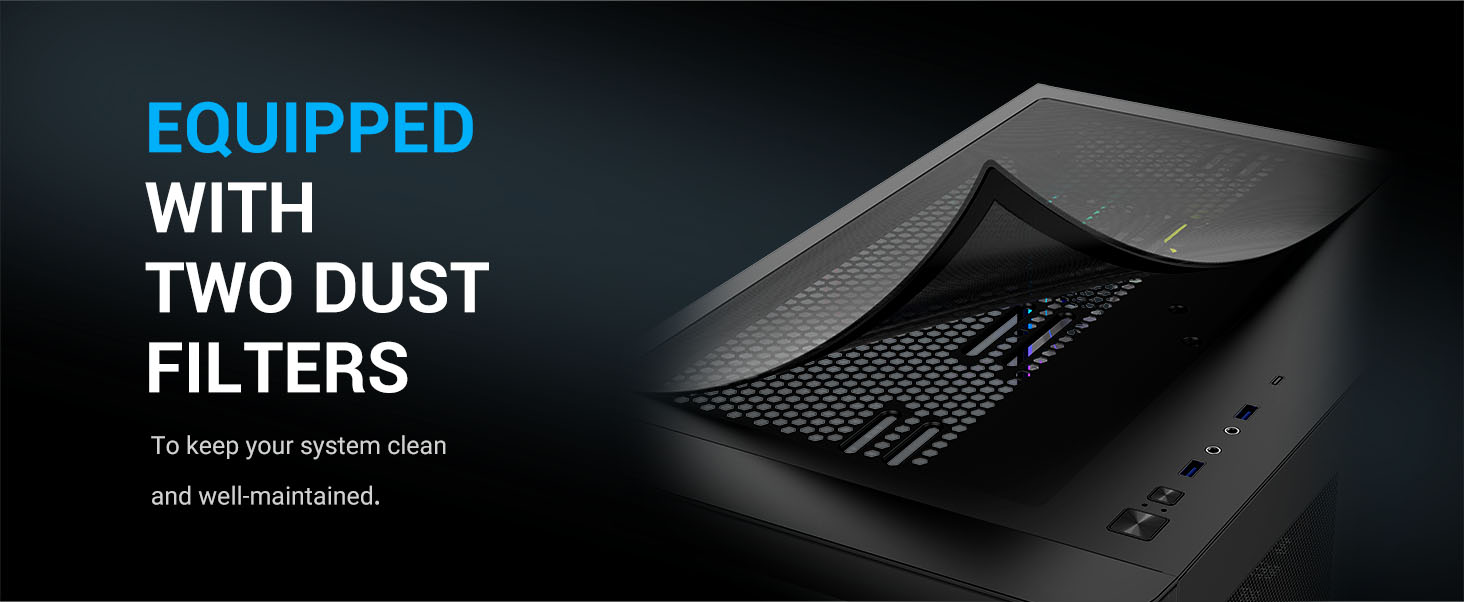 SAMA V60E Mid-Tower  Black Computer Case