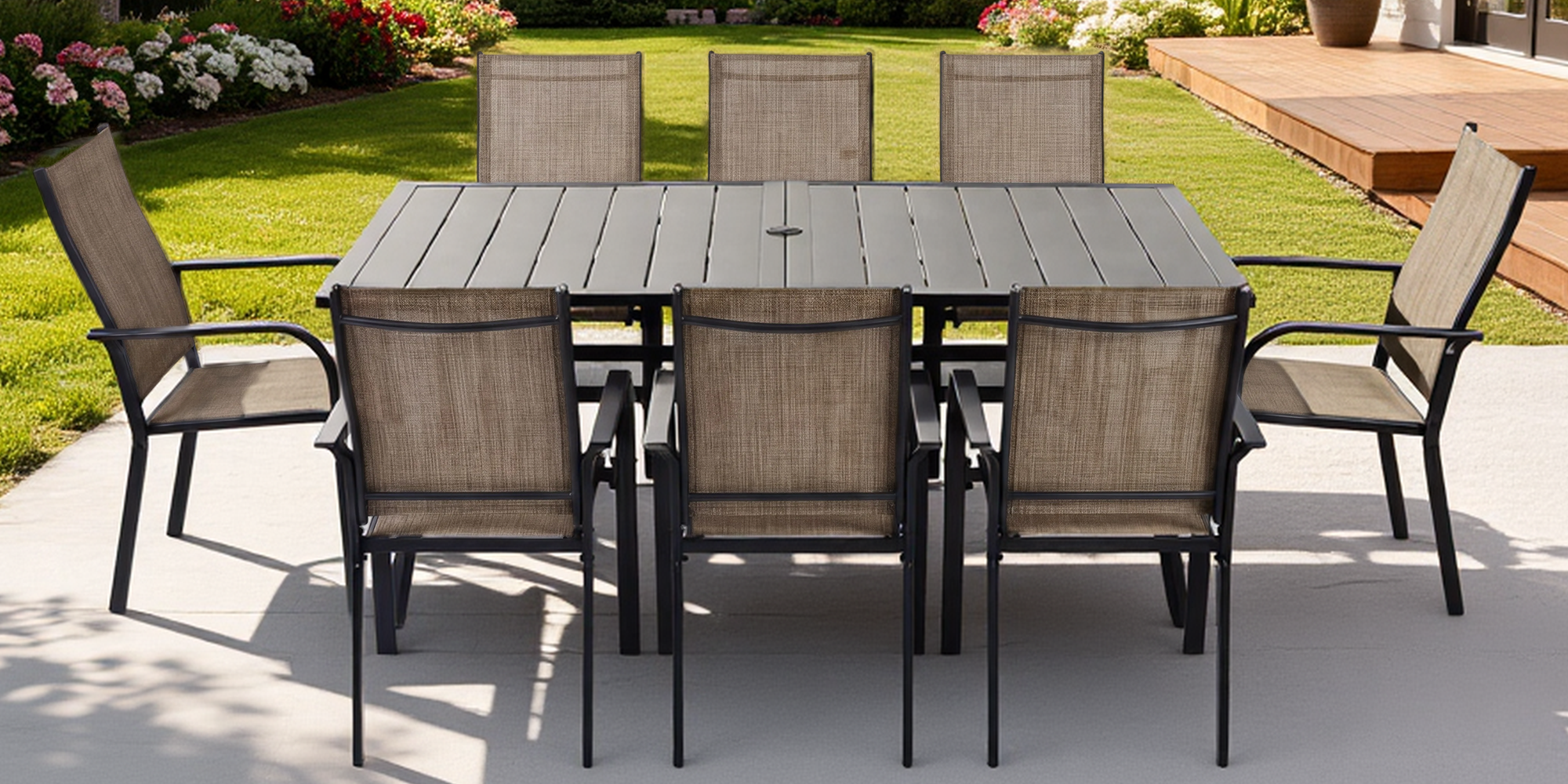 PATIO OUTDOOR DINING TABLE
