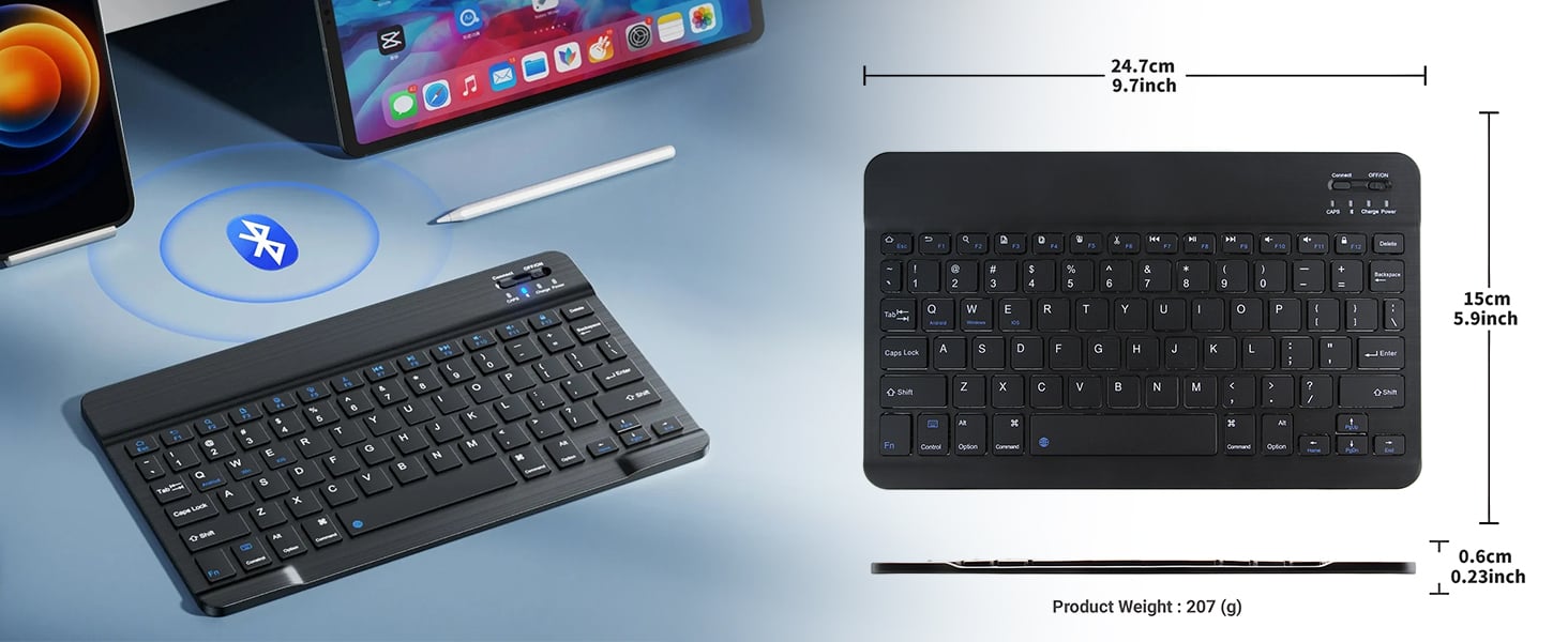 2.4G Wireless Keyboard and Mouse Combo