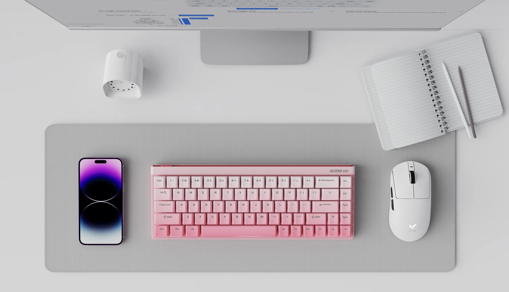 MCHOSE ACE 68 Air 65% Magnetic Switch Wired Gaming Keyboard