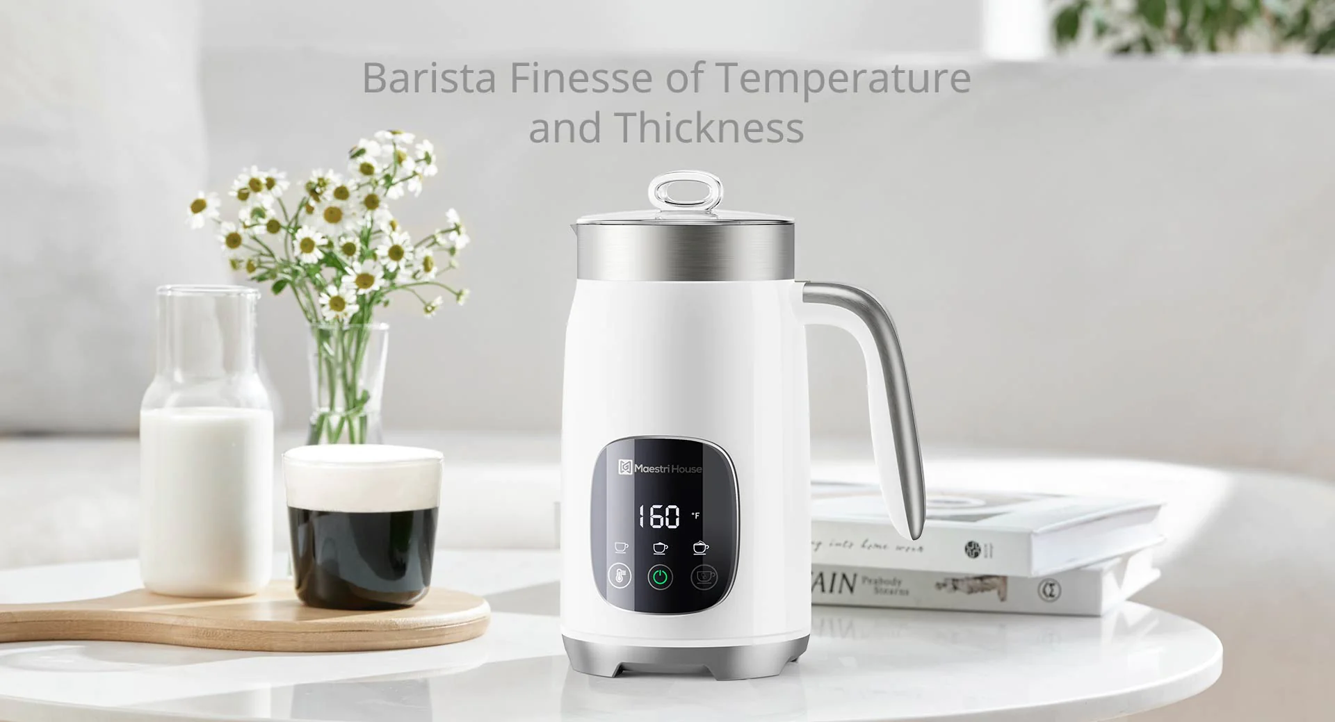 Barista Finesse of Temperature and Thickness