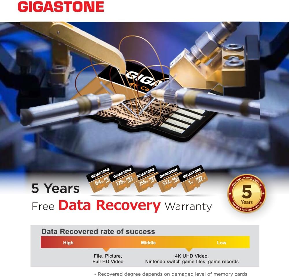 5 YEAR DATA RECOVERY