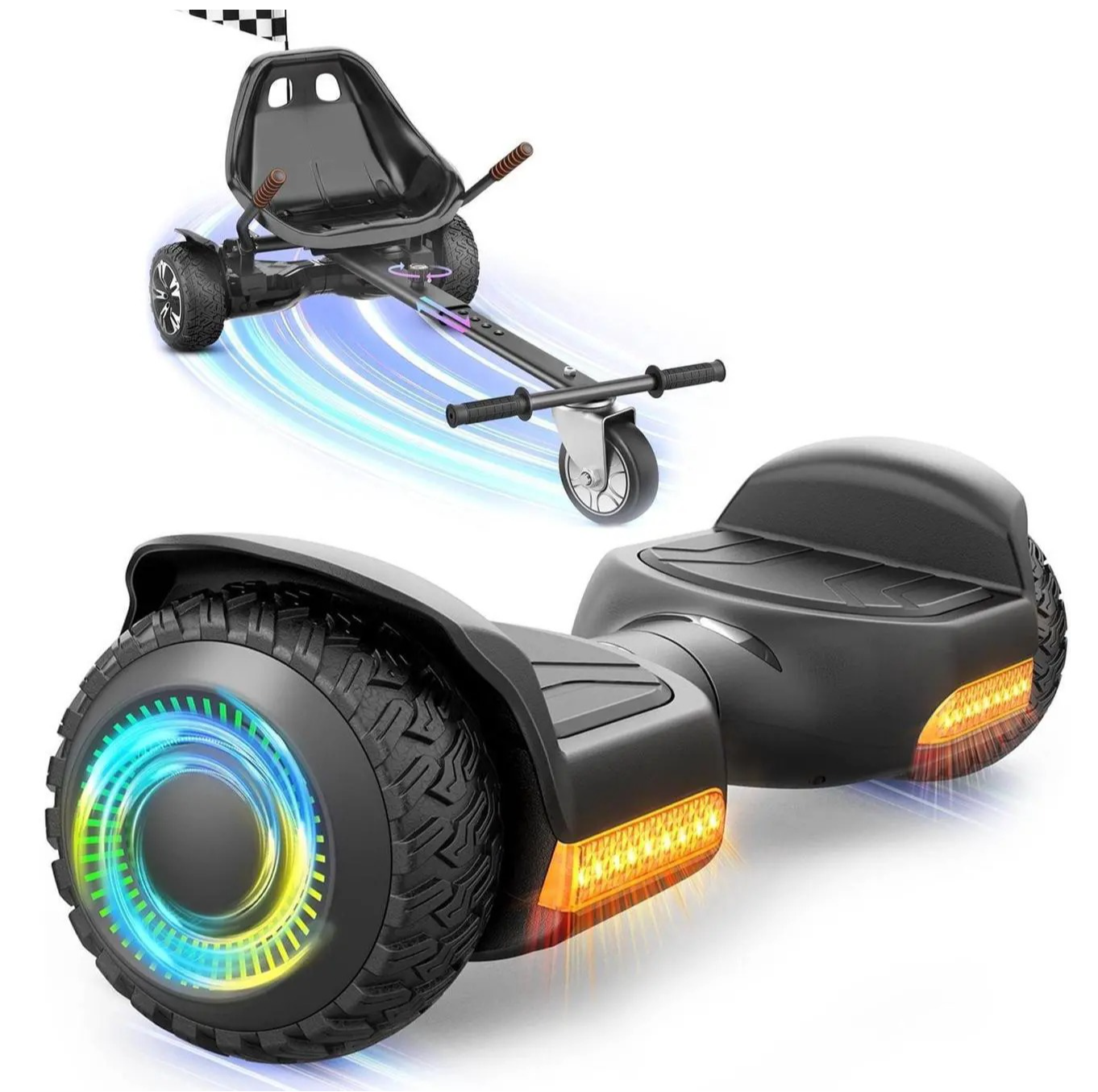 K1-G13 Hoverboard & Hoverboard Seat Attachment Set