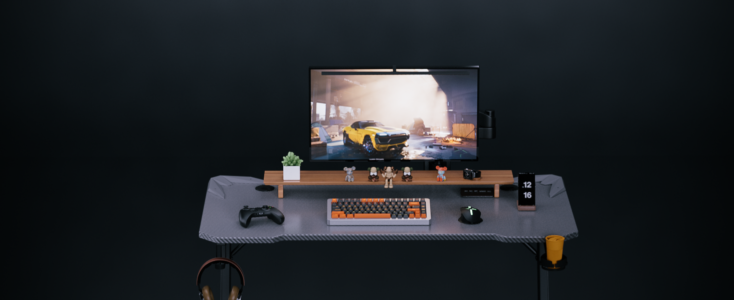 Homall Z-Shape Gaming Desk