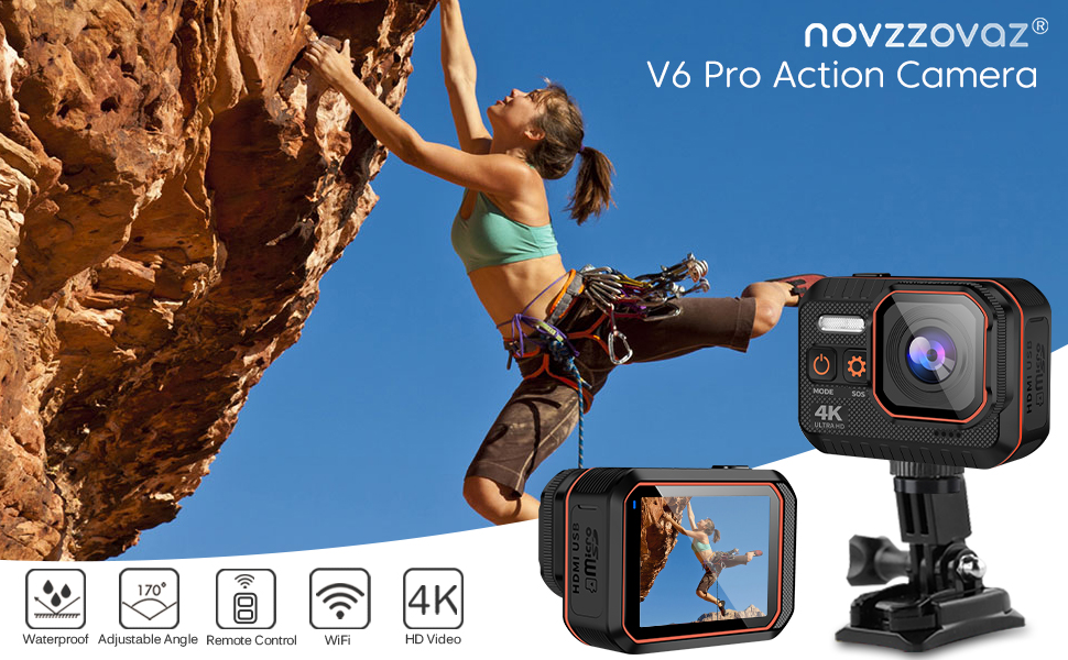Action Camera 4K 60FPS