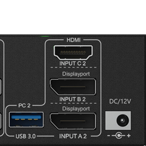 2 DP+ 1HDMI + 1 USB 3.0 Please make sure that your computer has these type of ports, each computer n
