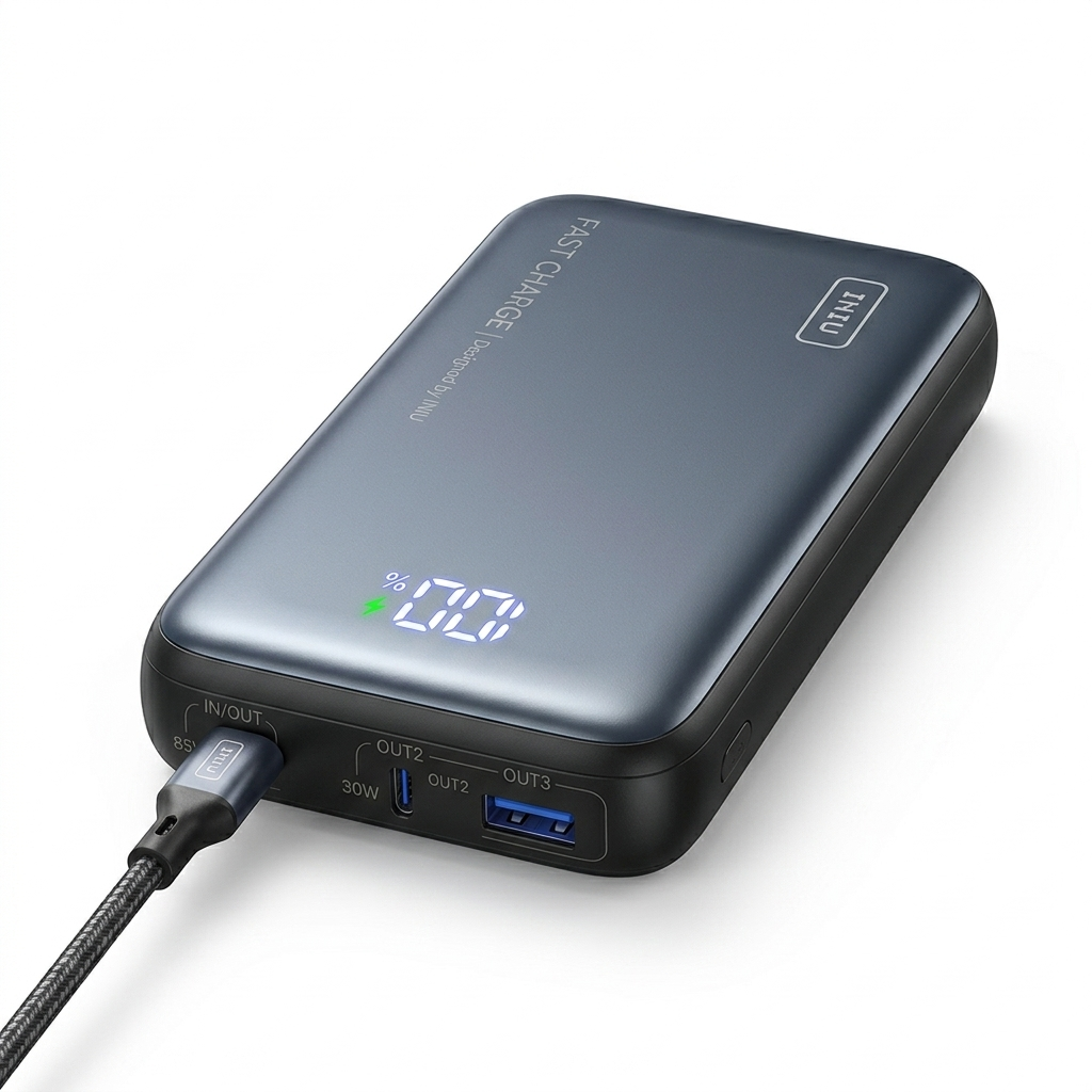 The product is a 10,000mAh Portable Charger that features 34W Max Fast Charging.