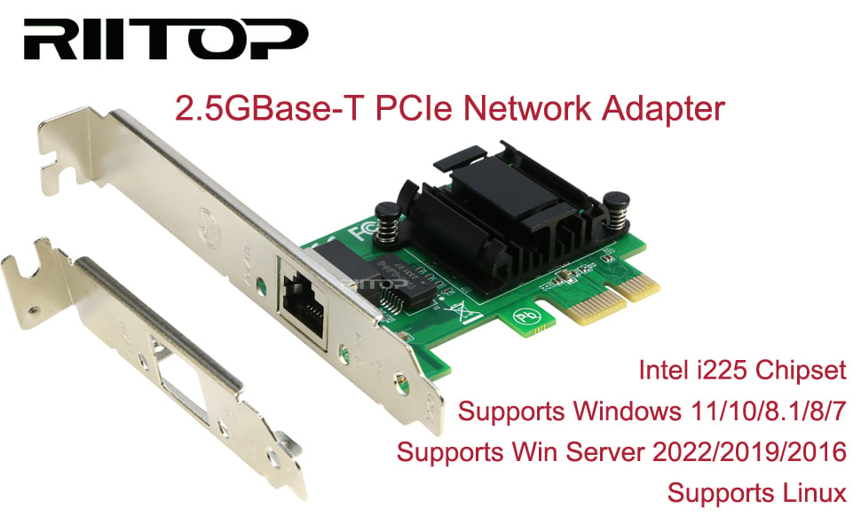 2.5GB PCIe Network Card