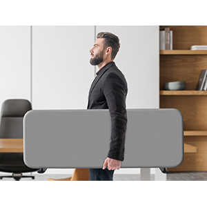 desk divider steel portable