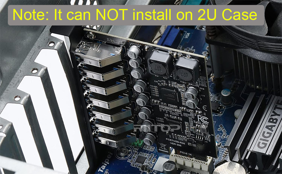 7 port usb 3.0 pcie card hi speed 5gbps