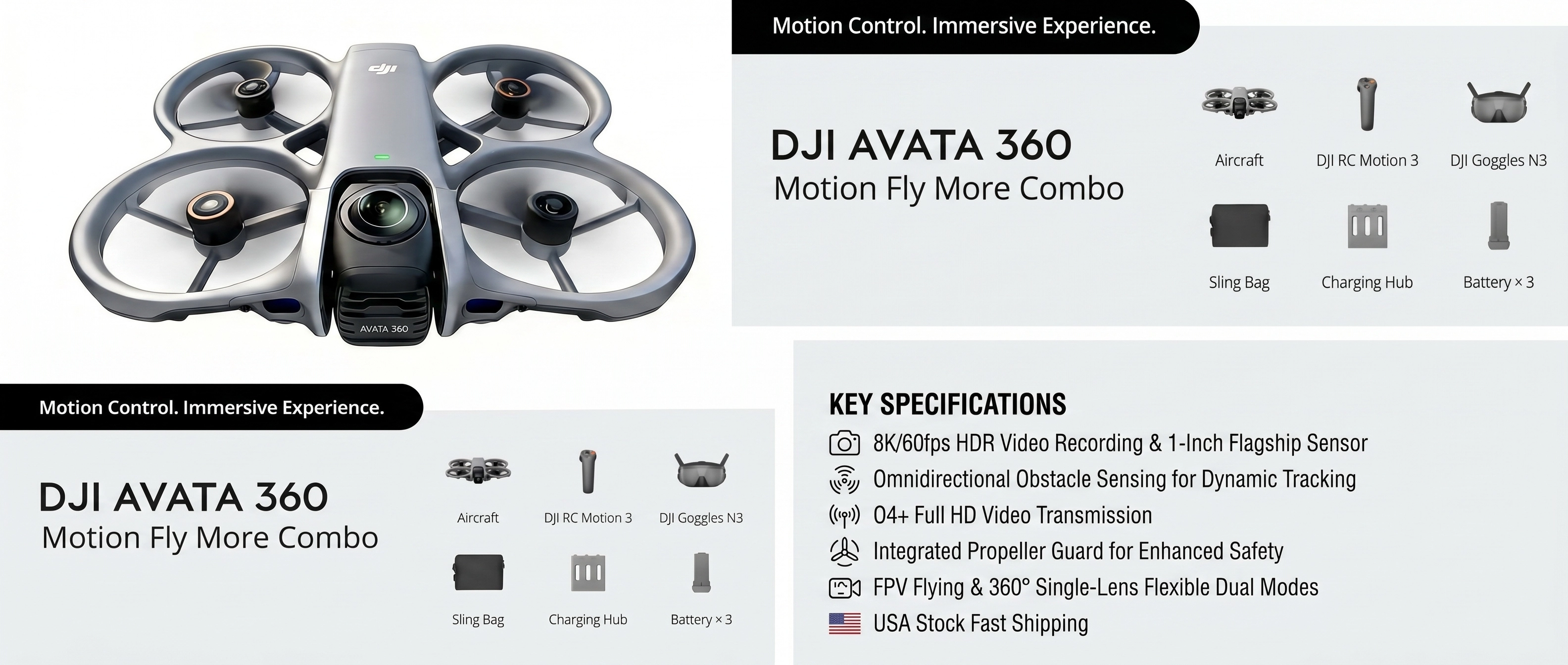 DJI AVATA360 Drone