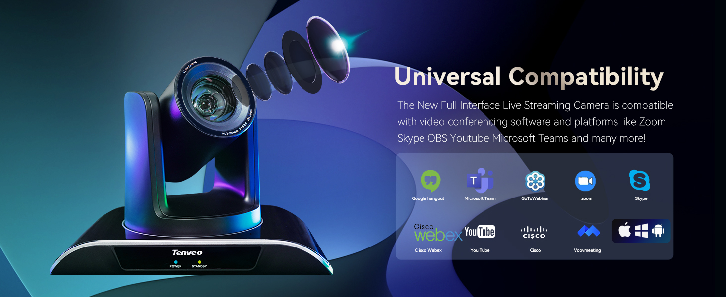 Compatible with more video softwares