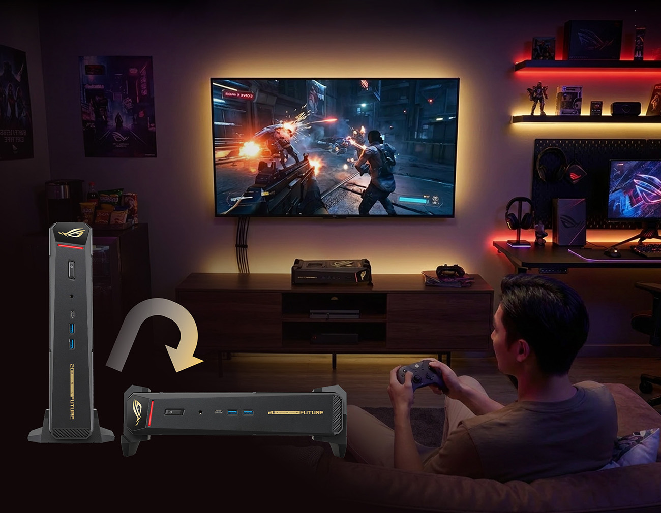 ASUS ROG NUC 16 Edition 20 Gaming Mini PC
