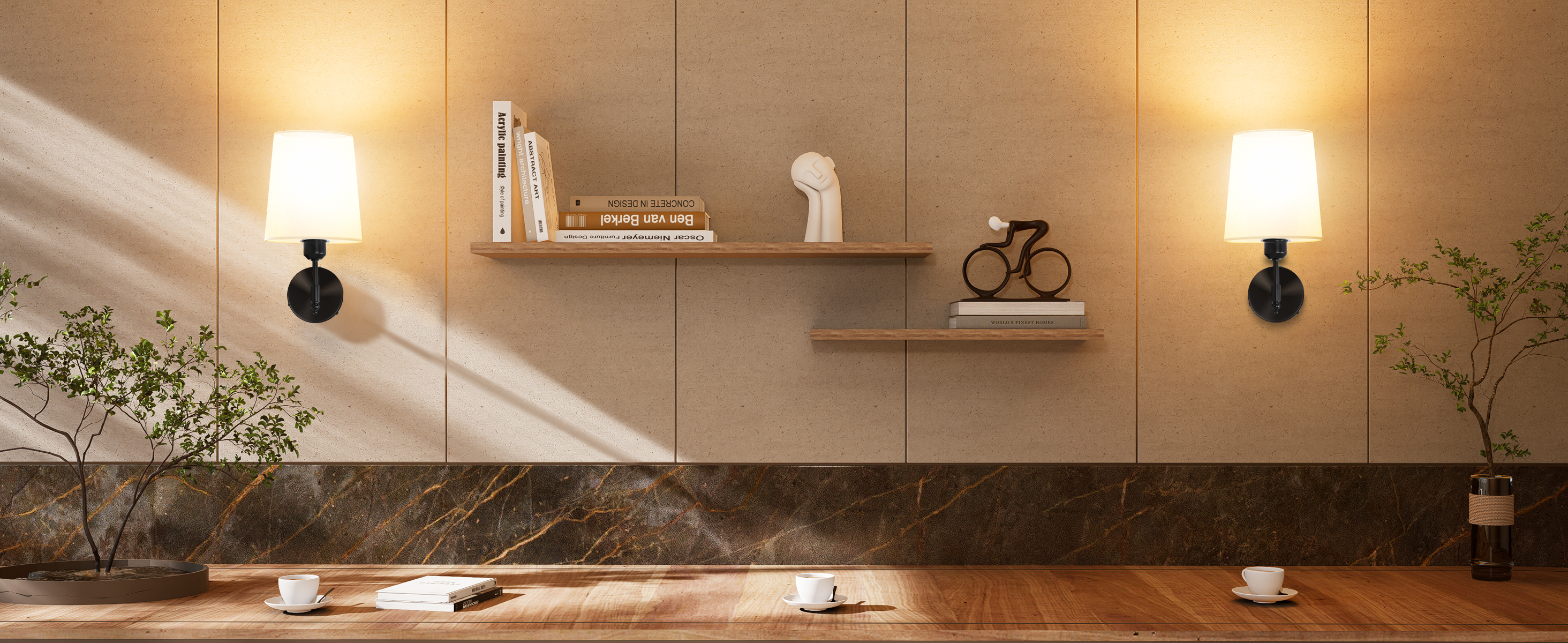 Rechargeable Dimmable Wall Light