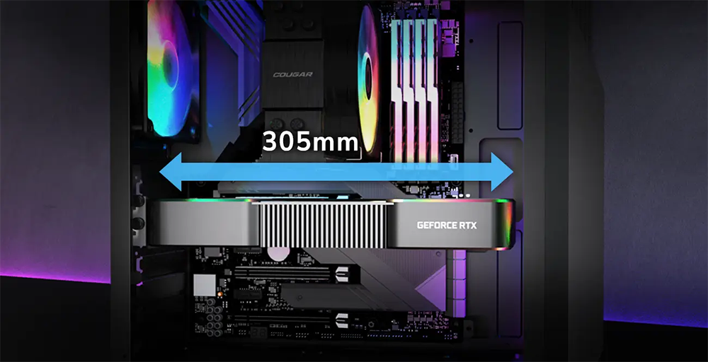 COUGAR MX110 RGB Mid-Tower ATX PC Case