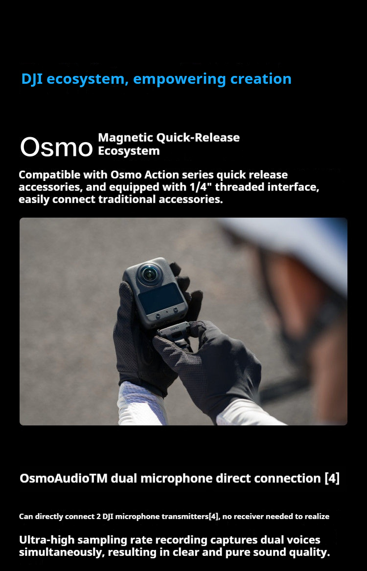 DJI Osmo 360 Detailed introduction