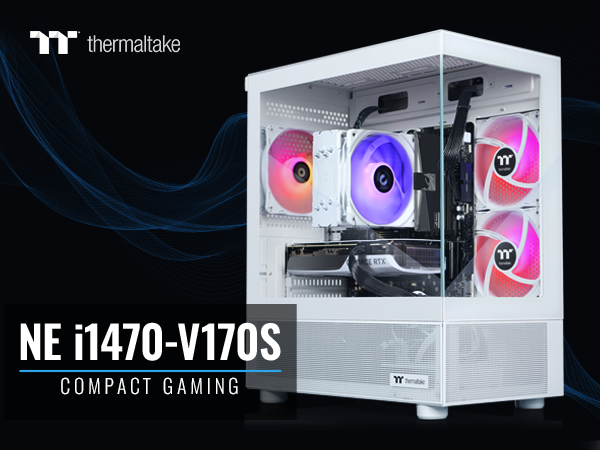 Thermaltake LCGS NE i1470-V170S Gaming Desktop 