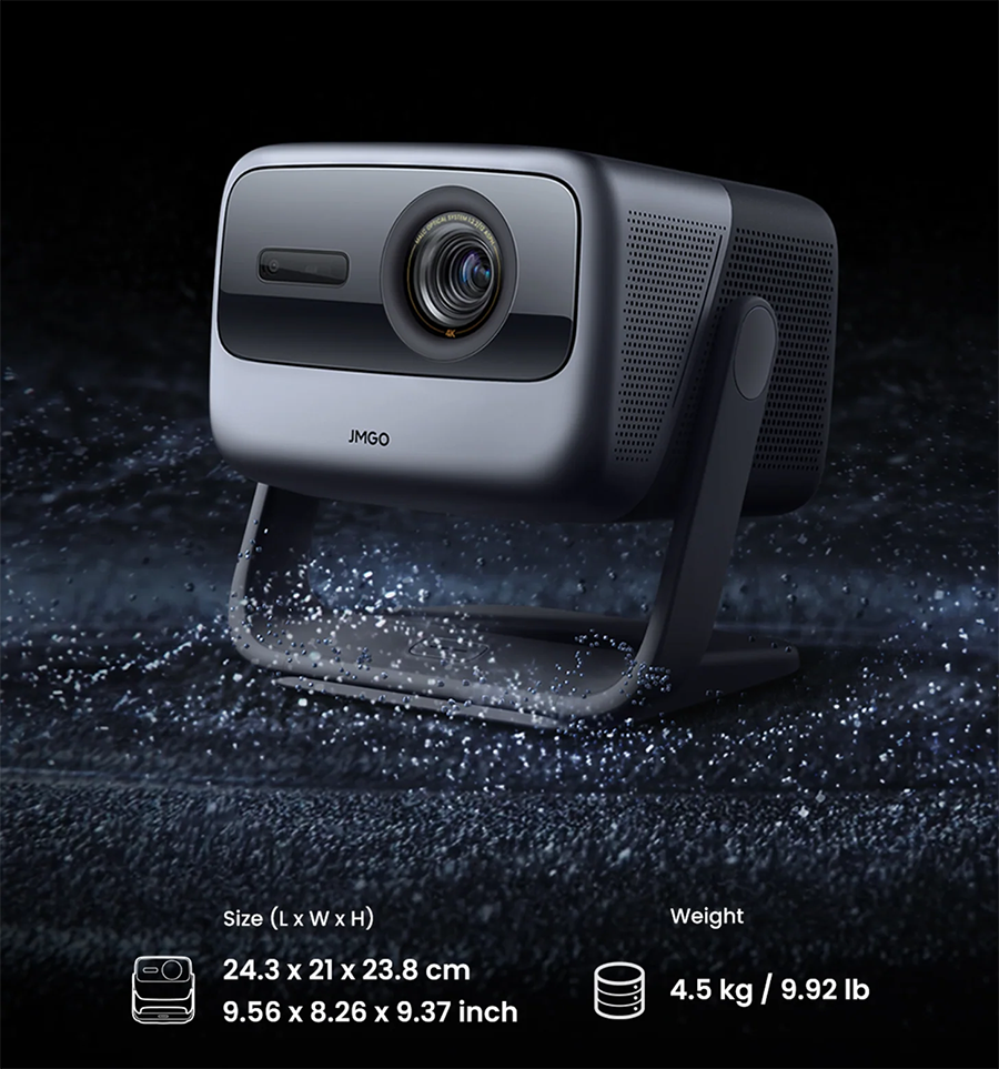 JMGO N1S Ultimate Cinematic-Grade Triple Laser 4K Projector 