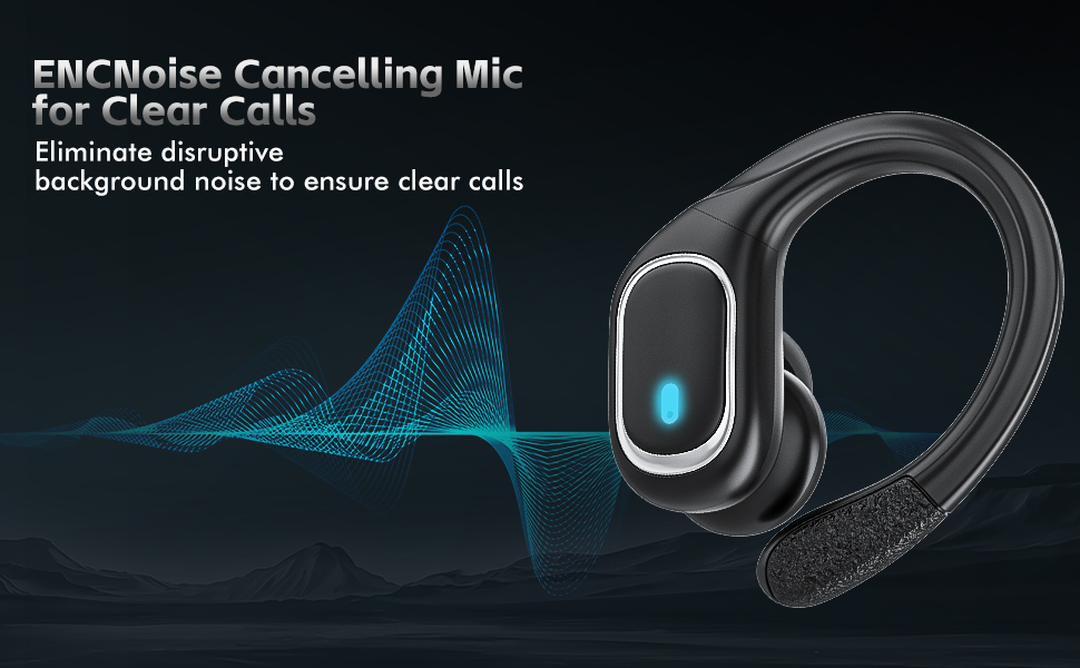 True Wireless Earbuds, Bluetooth Headphones 80Hrs Playtime Ear Buds IPX7 Waterproof Sports Earphones