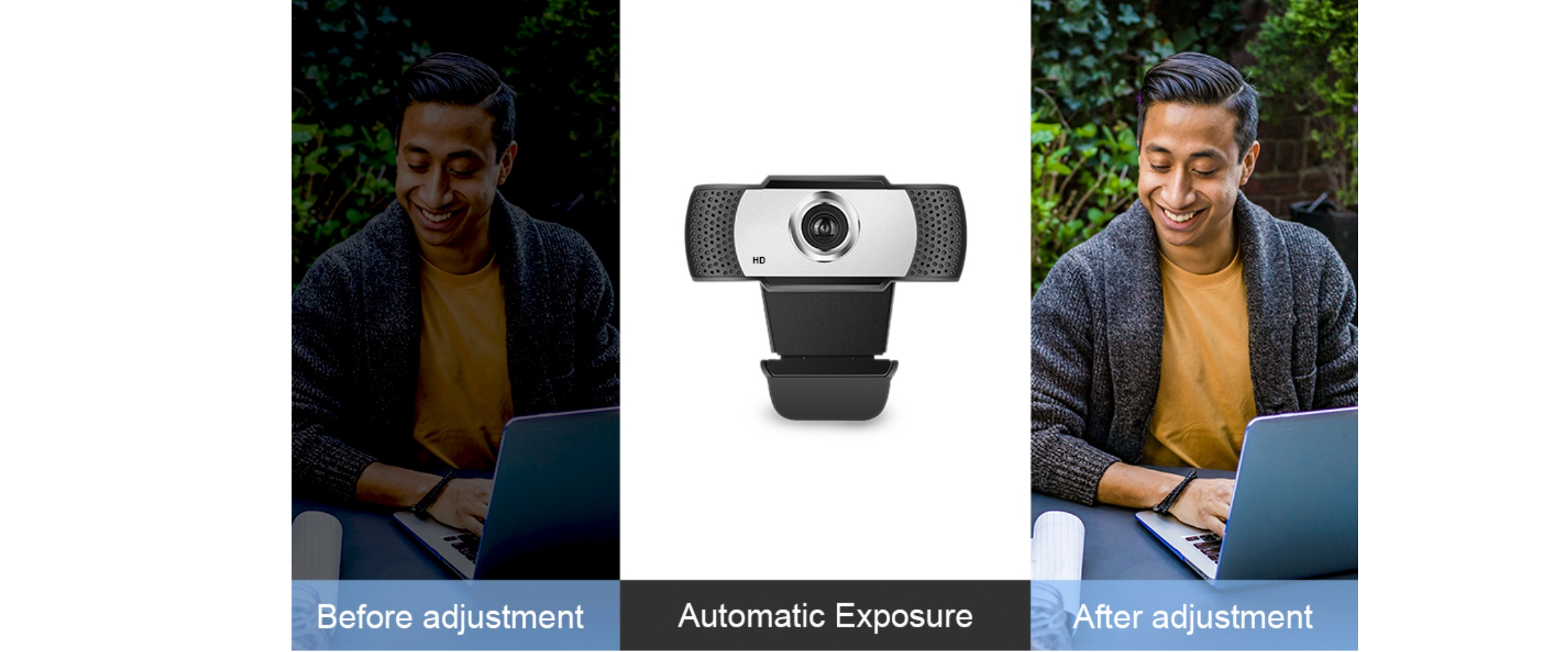 Auto-exposure brightness comparison